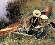 John Singer Sargent An out-of-Door Study Germany oil painting artist